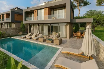 Contemporary Kalkan villa close to Town Centre